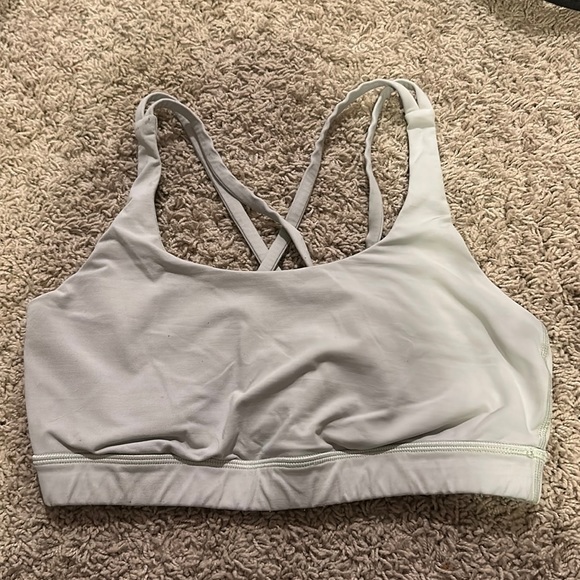 lululemon light teal energy bra - Picture 1 of 2